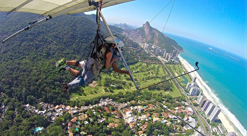 hang gliding in Rio De Janeiro